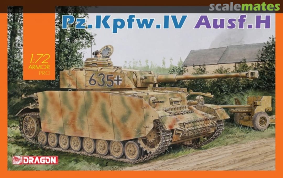 Boxart Pz.Kpfw. IV Ausf. H 7551 Dragon Boxart Pz.Kpfw. IV Ausf. H 7551 Dragon