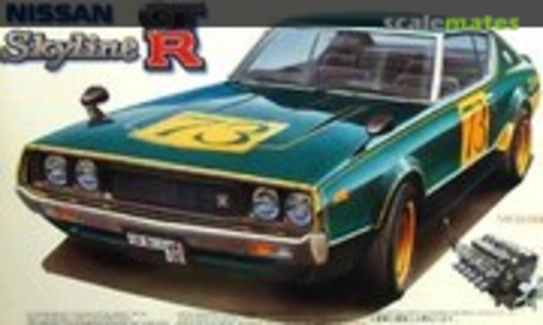 1:24 Nissan Skyline GT-R KPGC110 Ken &amp; Mary '73 (Fujimi 12123)