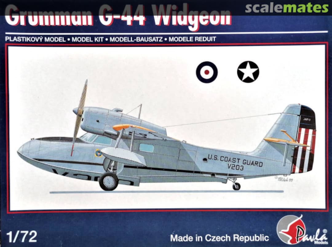 Boxart Grumman G-44 Widgeon 72023 Pavla Models Boxart Grumman G-44 Widgeon 72023 Pavla Models