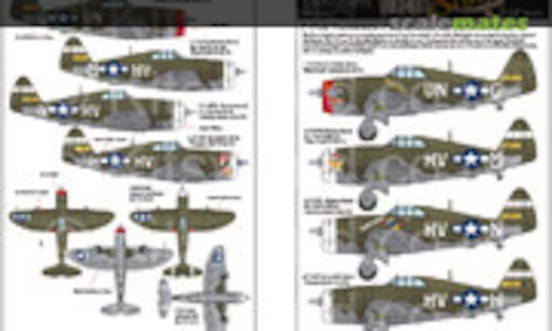 1:72 P-47C/D Thunderbolts of Hub Zemke’s 56th Fighter Group (Kits-World KW172211) KW172211