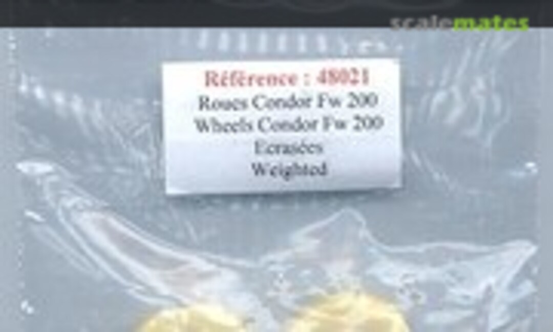 1:48 FW-200 Condor Wheels (Contact-Resine CR 48021) CR 48021