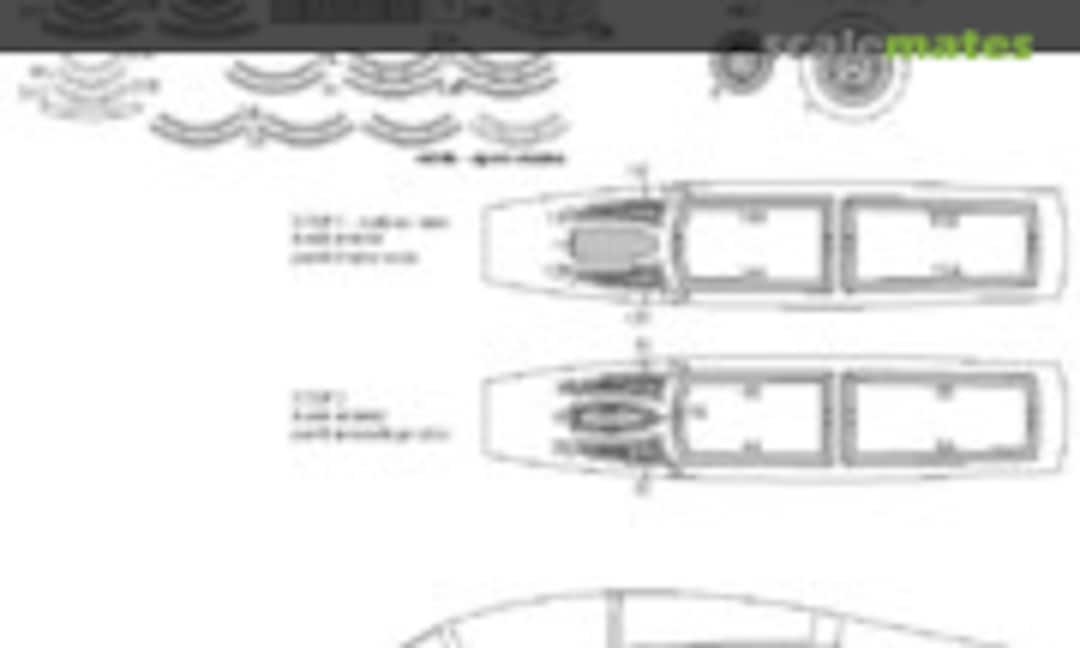 1:48 F-14A Tomcat (late model) EXPERT kabuki masks (New Ware NWAM0939) NWAM0939