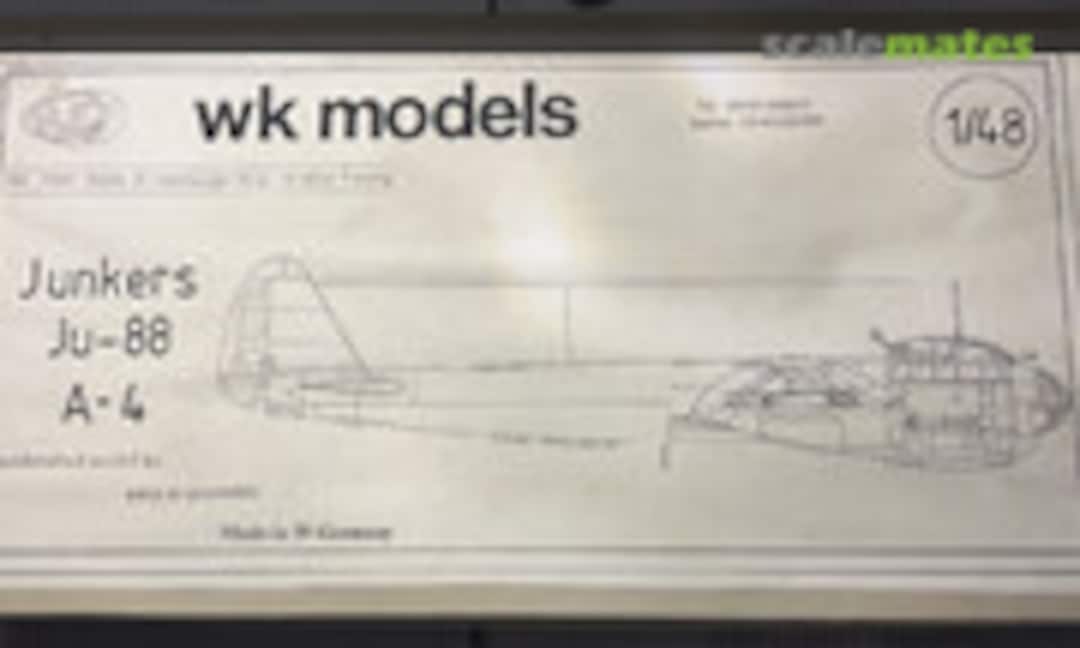 1:48 Junkers JU-88 A-4 (WKmodels Unknown-)