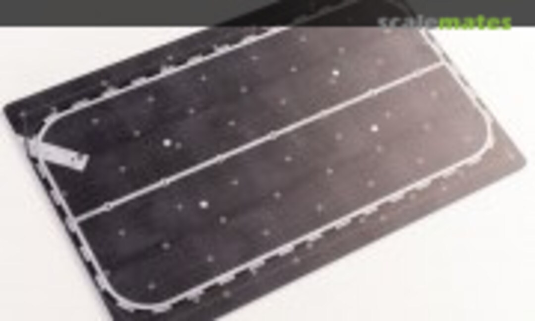 1:72 JMSDF Hyuga DDH 181 Front Lift Base Acrylic 3 mm (280x180 mm) (Kelik KS72066) KS72066