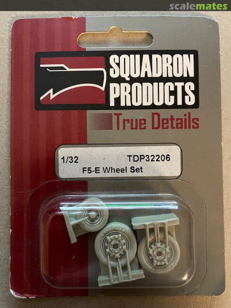 Boxart F5-E Wheel Set TDP32206 True Details by Squadron Products Boxart F5-E Wheel Set TDP32206 True Details by Squadron Products