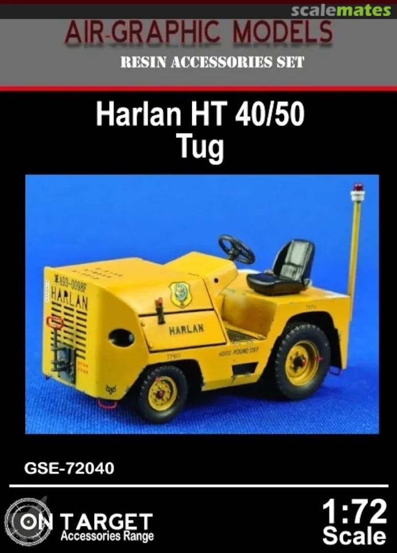 Boxart Harlan HT 40/50 Tug GSE-040 Air-Graphics Models