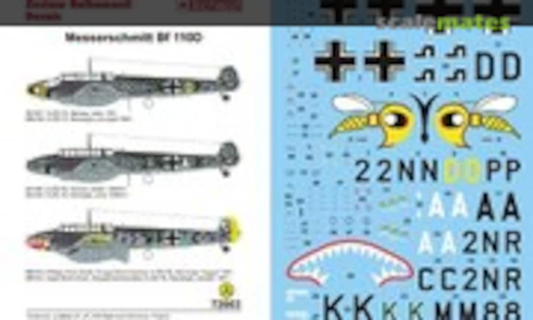 1:72 Messerschmitt Bf 110D (Techmod 72003) 72003