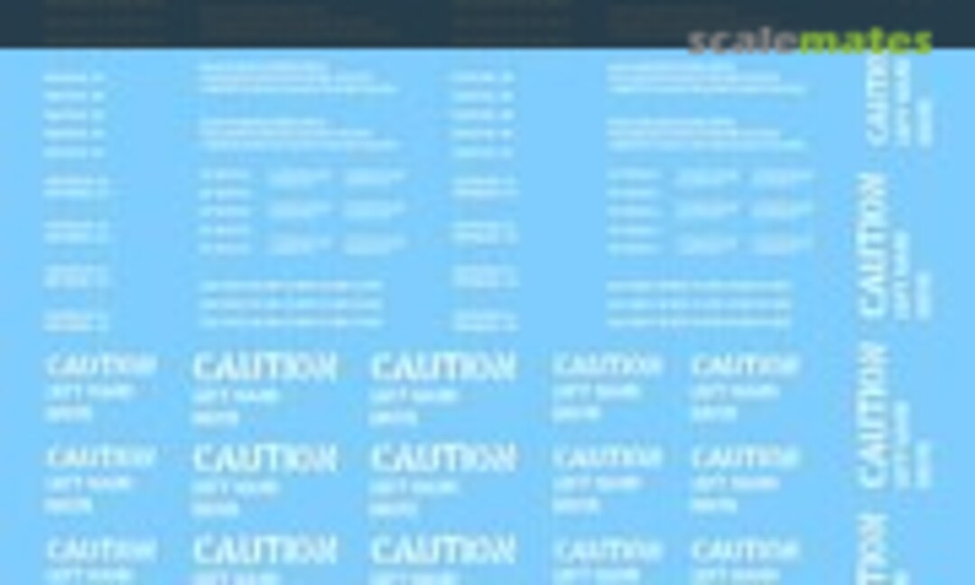 1:35 US WWII miscellaneous stenciled data (Archer AR35014) AR35014