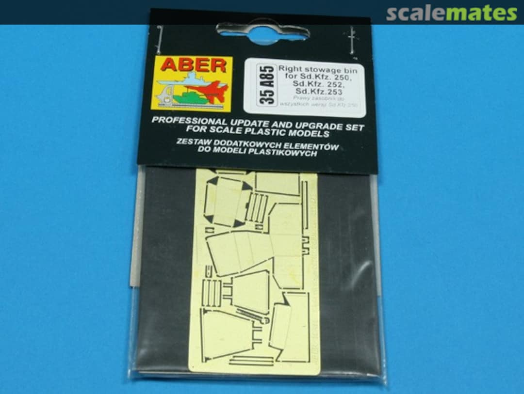 Boxart Sd.Kfz. 250/252/253 35A085 Aber Boxart Sd.Kfz. 250/252/253 35A085 Aber