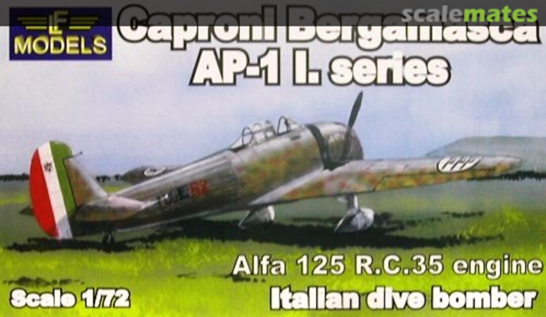 Boxart Caproni Bergamasca AP-1 I. series 7264 LF Models