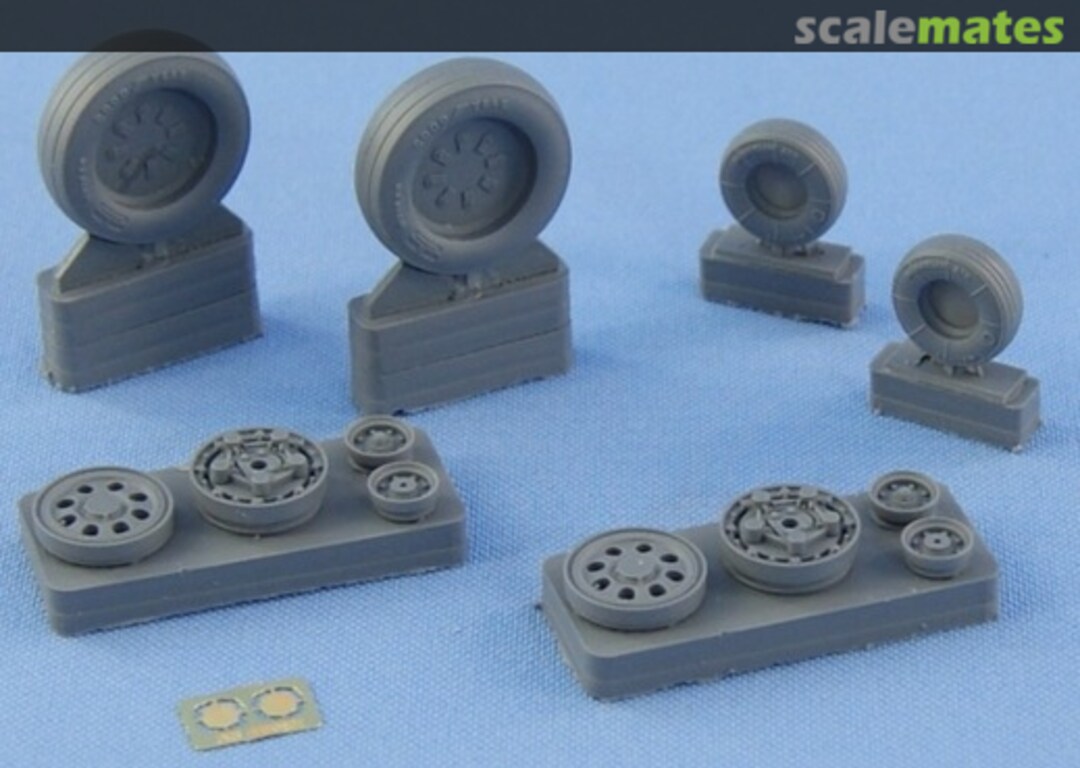 Boxart McDonnel Douglas F-15 Eagle E/I/K wheels set NS48082-a North Star