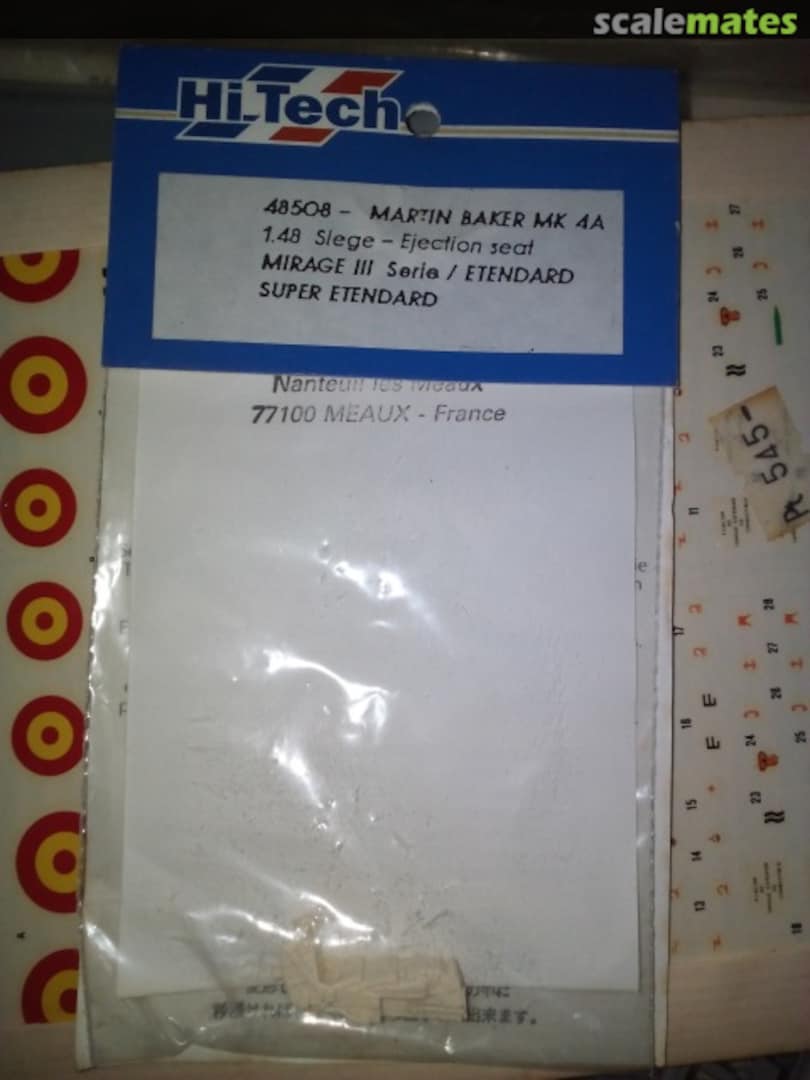 Boxart Martin Baker Mk 4A 48508 Hi-Tech Boxart Martin Baker Mk 4A 48508 Hi-Tech