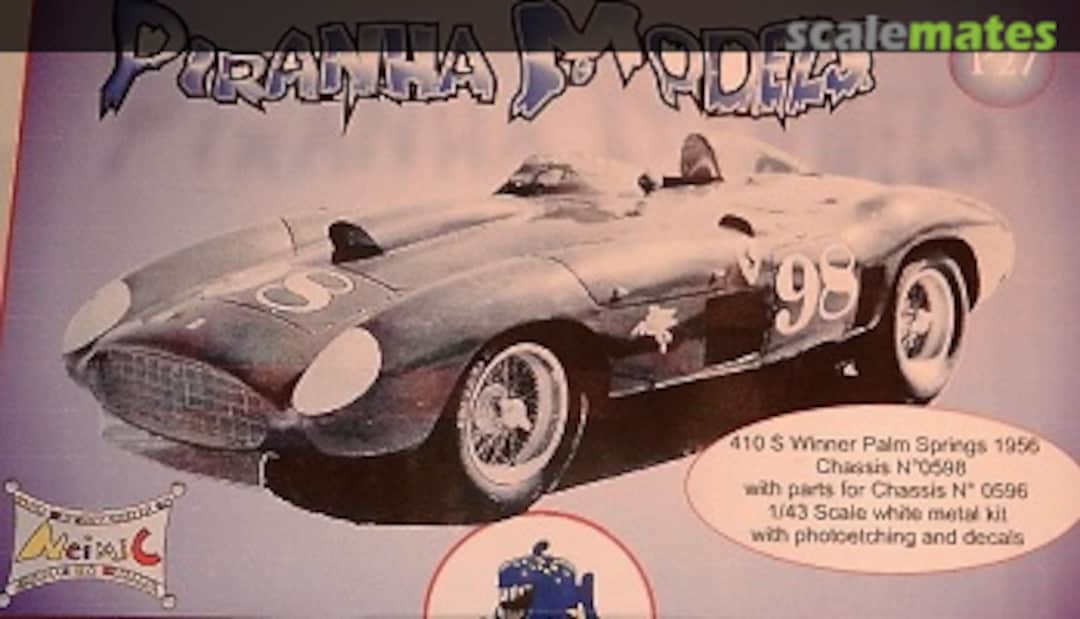 Boxart (Ferrari) 410S Palm Springs ´56 P27 Piranha Models Boxart (Ferrari) 410S Palm Springs ´56 P27 Piranha Models