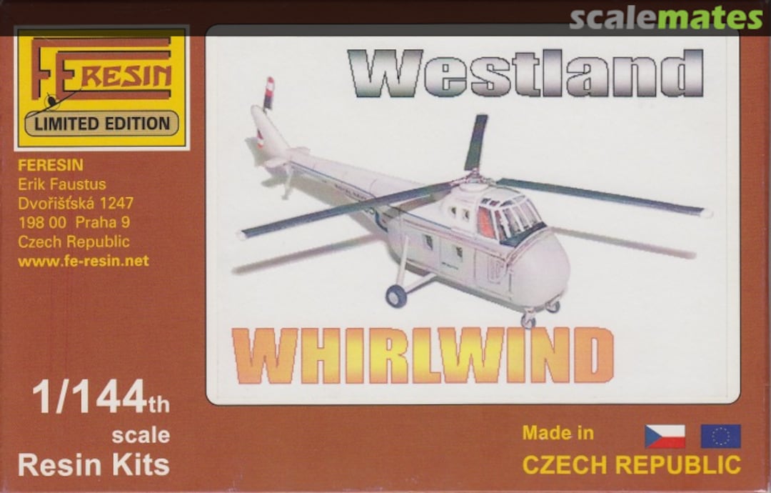Boxart Westland Whirlwind 144085 FE Resin Models