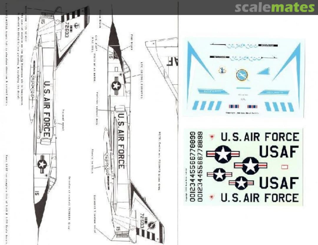Boxart F-106A 102nd FIW, 101 FIS Massachusetts ANG 72-6 Bare-Metal Foil Boxart F-106A 102nd FIW, 101 FIS Massachusetts ANG 72-6 Bare-Metal Foil