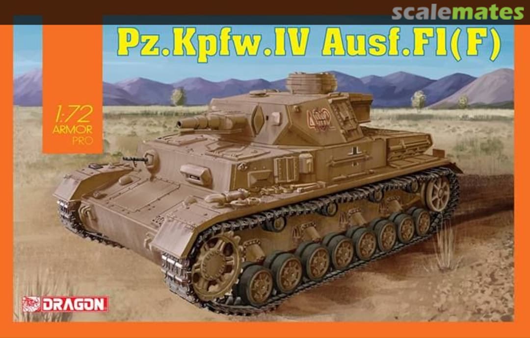 Boxart Pz.Kpfw. IV Ausf. F1 (F) 7560 Dragon Boxart Pz.Kpfw. IV Ausf. F1 (F) 7560 Dragon