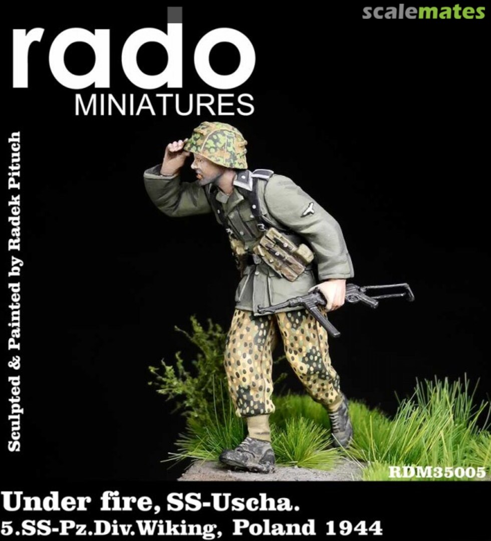 Boxart Under Fire, SS-Usha. RDM35005 Rado Miniatures Boxart Under Fire, SS-Usha. RDM35005 Rado Miniatures