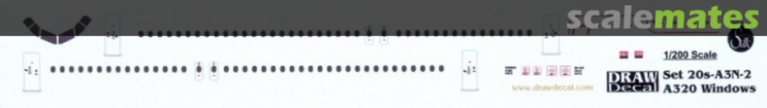 Boxart Airbus A320 20-A3N-2 Draw Decal Boxart Airbus A320 20-A3N-2 Draw Decal