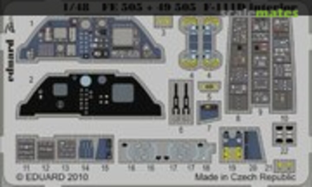 1:48 F-111D interior (Eduard FE505) FE505