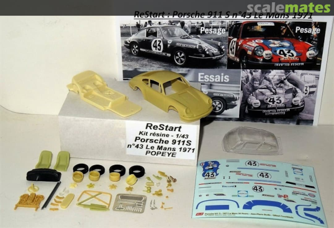 Boxart Porsche 911 T/R "DUNLOP" ReStart Boxart Porsche 911 T/R "DUNLOP" ReStart