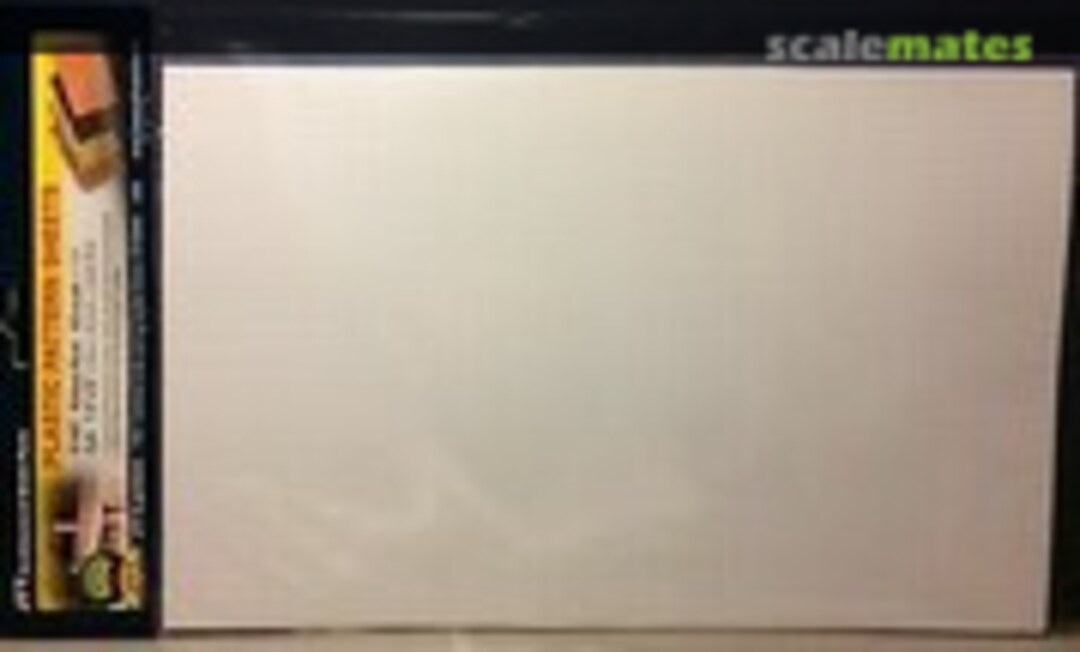 1:100 Ribbed Roof (White) (JTT Scenery Products 97407) 97407