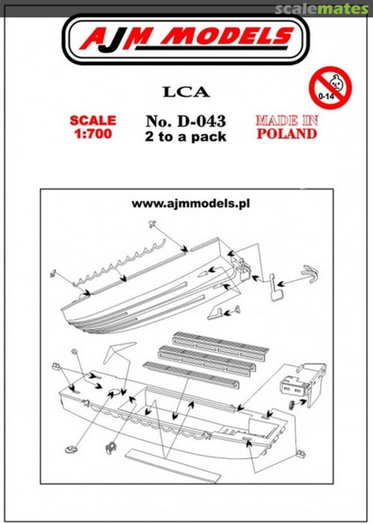Boxart LCA D-043 AJM Models Boxart LCA D-043 AJM Models