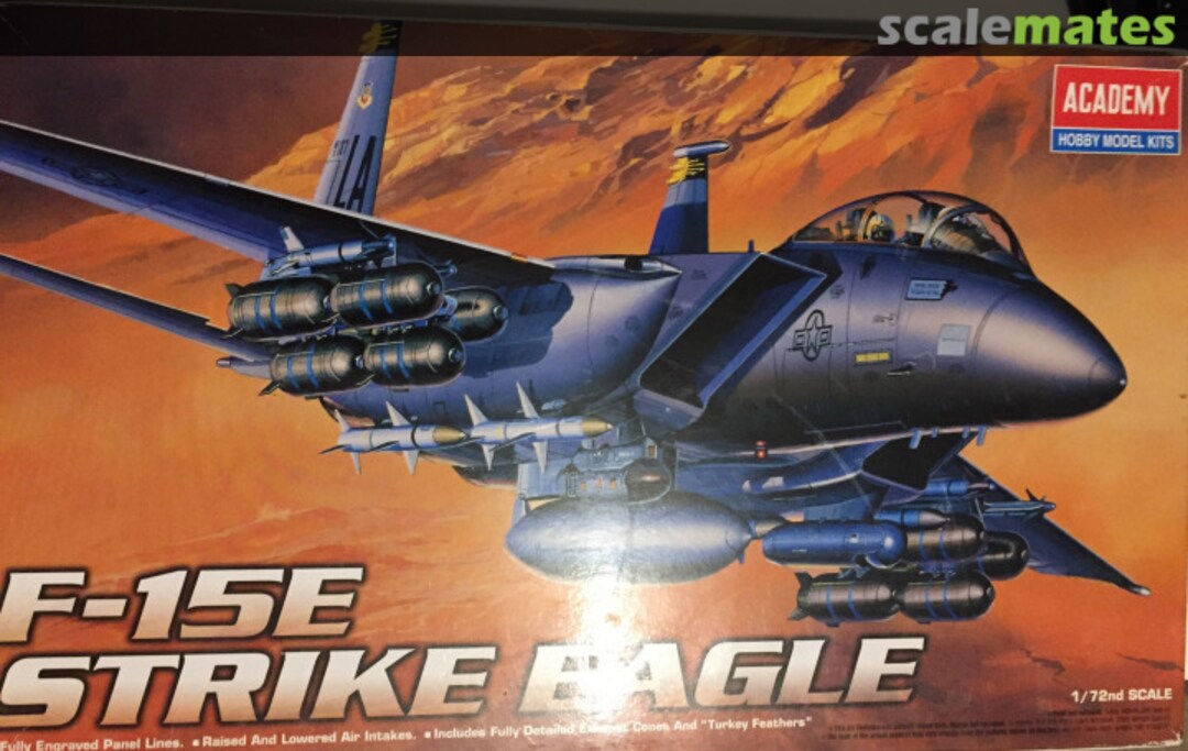 Boxart F-15E Strike Eagle 2110 Academy Boxart F-15E Strike Eagle 2110 Academy