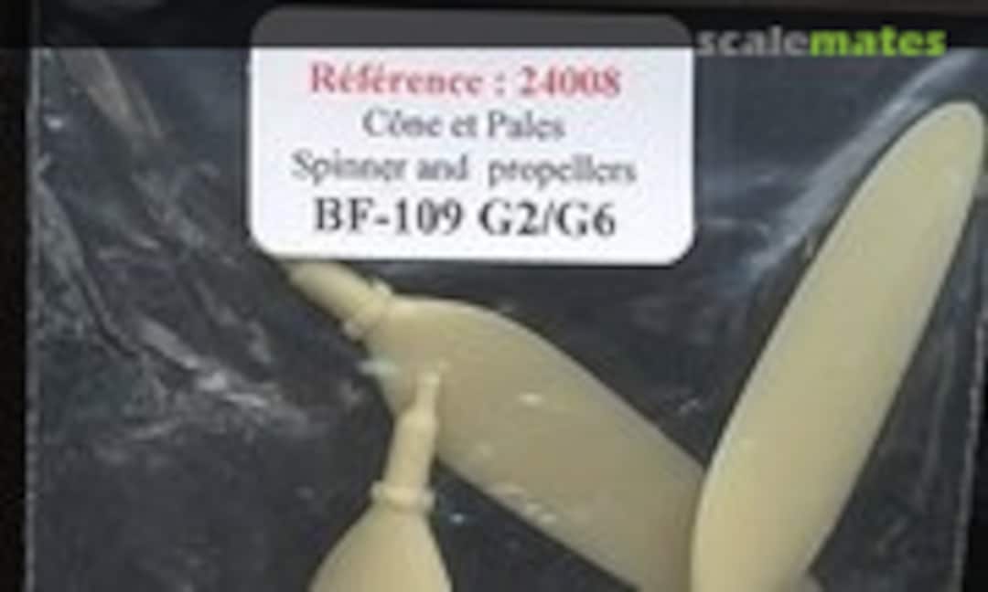 1:24 Bf 109G-2/G-6 Spinner & Propeller (Contact-Resine 24008) 24008