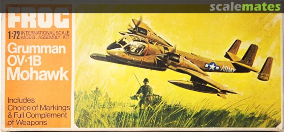 Boxart Grumman OV-1B Mohawk F270 FROG Boxart Grumman OV-1B Mohawk F270 FROG