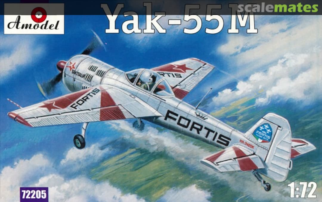 Boxart Yak-55M 72205 Amodel Boxart Yak-55M 72205 Amodel
