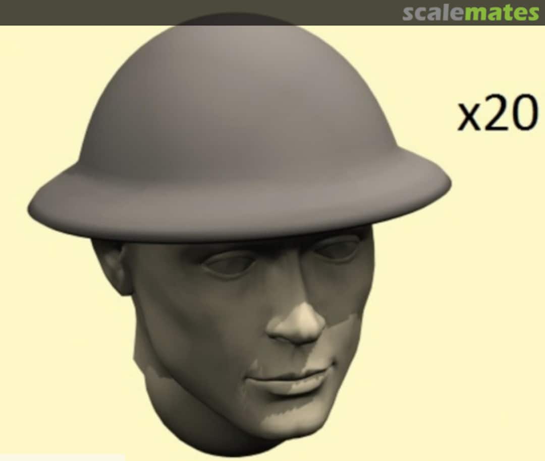 Boxart 28mm Mk.IV British helmets 2909397 Forpost D6 Boxart 28mm Mk.IV British helmets 2909397 Forpost D6