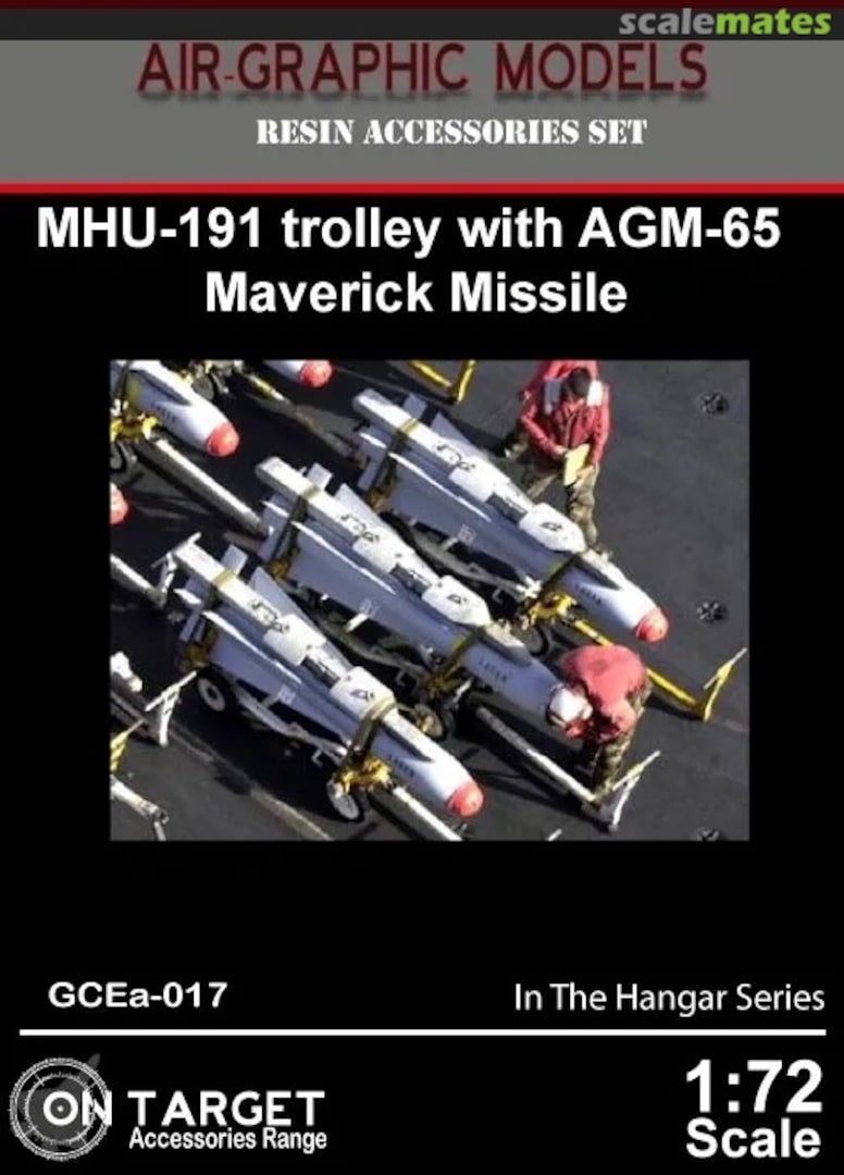 Boxart MHU-191 Weapons Trolley GSEa-117 Air-Graphics Models
