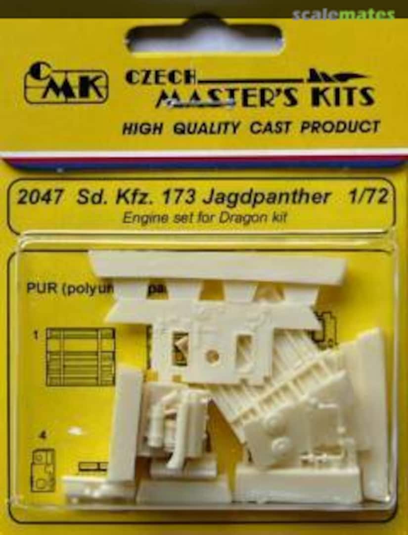 Boxart Sd.Kfz.173 Jagdpanther Engine Set 2047 CMK Boxart Sd.Kfz.173 Jagdpanther Engine Set 2047 CMK
