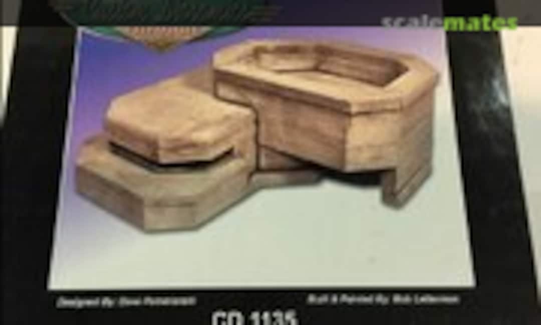 1:35 Tobruk Anti-Aircraft Bunker (Custom Dioramics CD 1135)