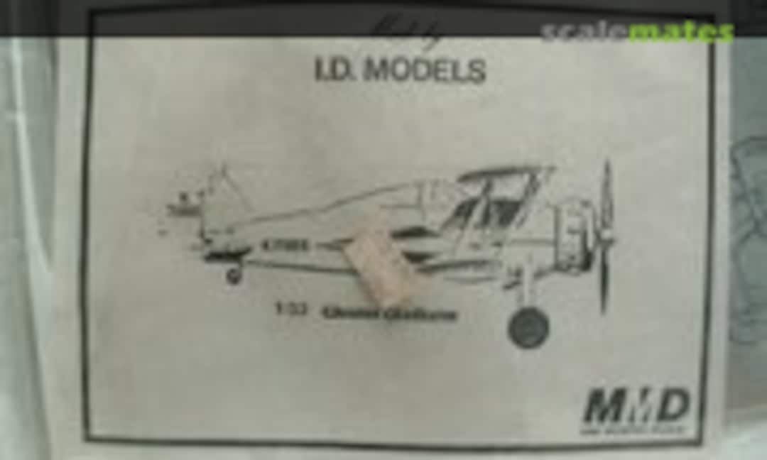 1:32 Gloster Gladiator	 (ID Models 47)