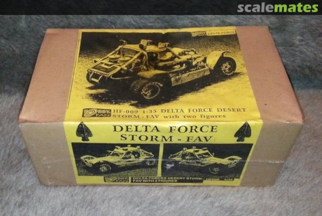 Boxart Delta Force Desert Storm - FAV HF-009 Hobby Fan Boxart Delta Force Desert Storm - FAV HF-009 Hobby Fan