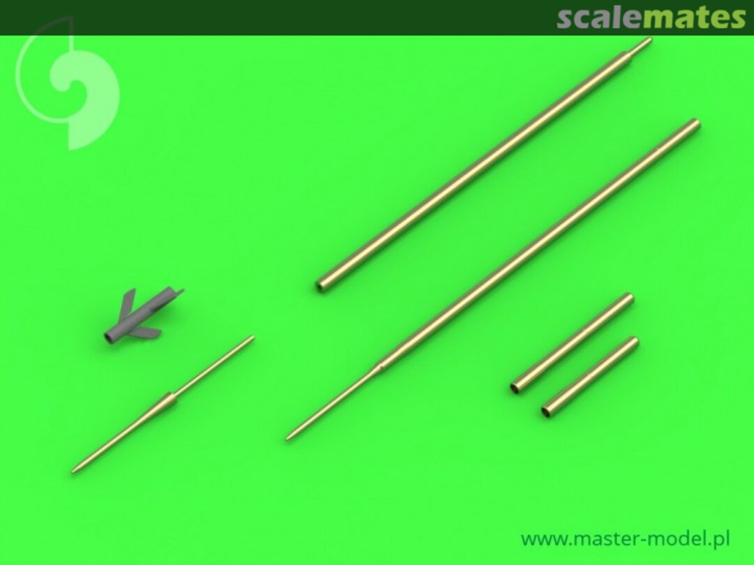 Boxart Su-7 (Fitter-A) - Pitot Tubes and 30mm gun barrels AM-48-119 Master Boxart Su-7 (Fitter-A) - Pitot Tubes and 30mm gun barrels AM-48-119 Master