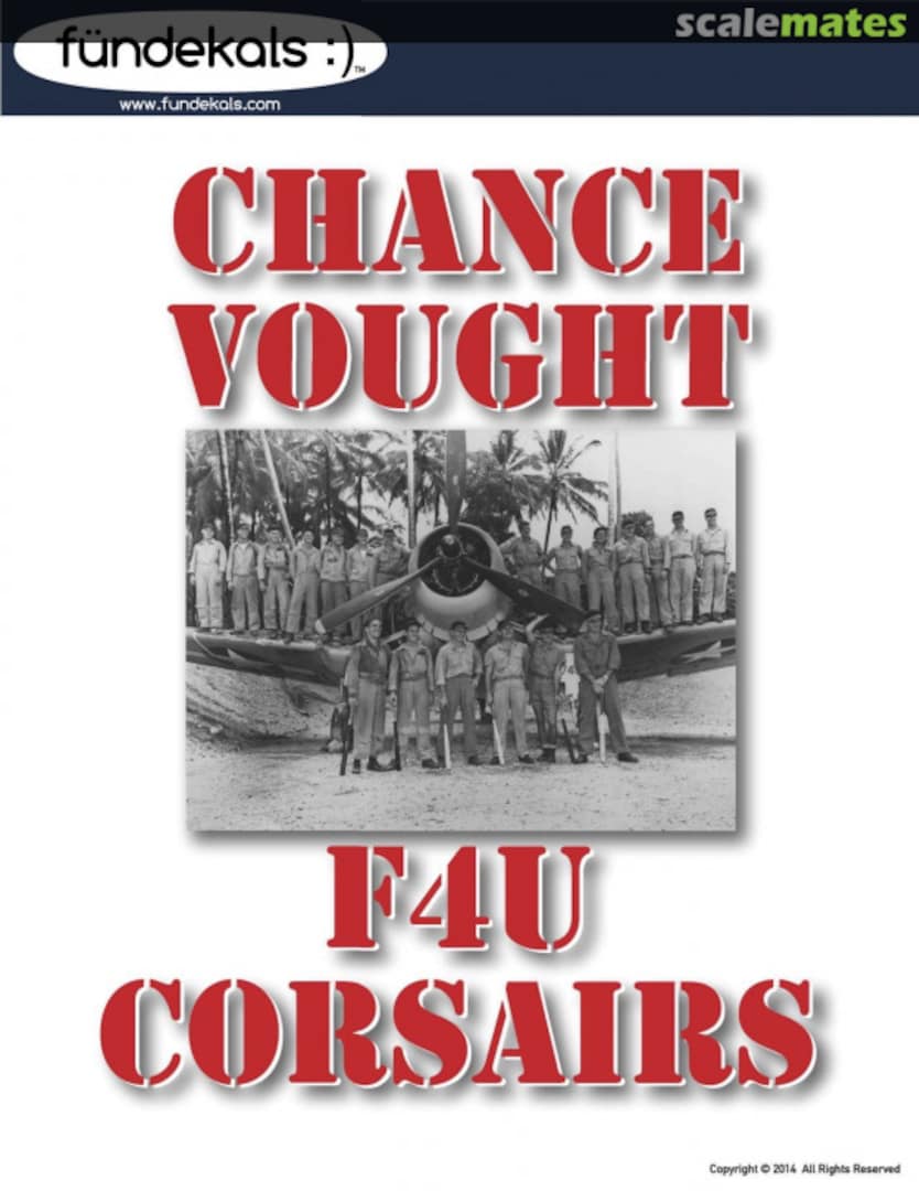 Boxart Chance Vought F4U Corsairs ? fündekals Boxart Chance Vought F4U Corsairs ? fündekals