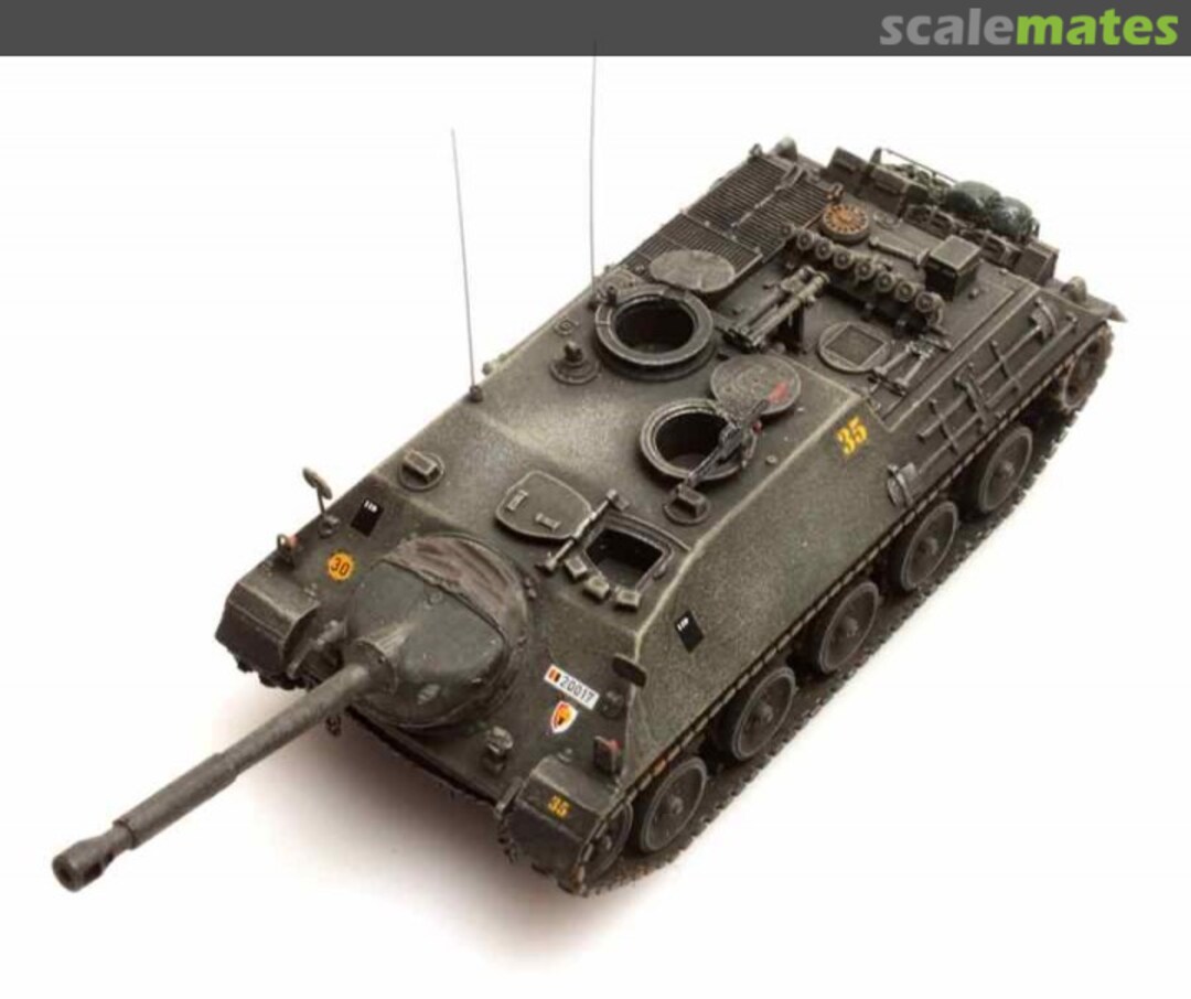 Boxart KaJaPa Kanonenjagdpanzer Belgian Army 1720002 Artitec