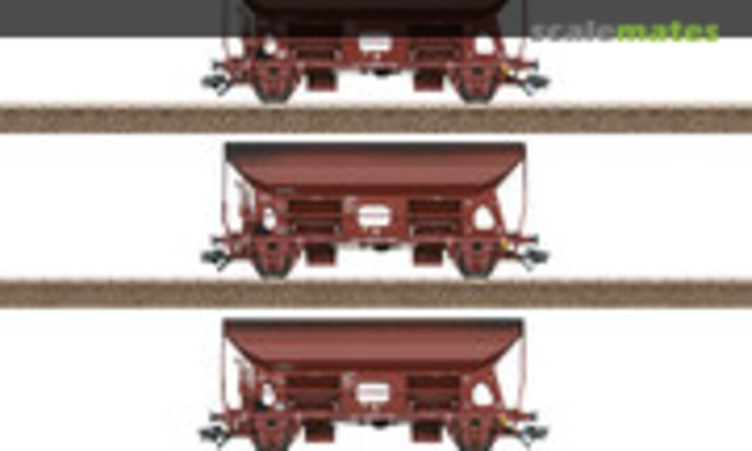 Selbstentladewagen-Set DR/DDR (Trix 24123)