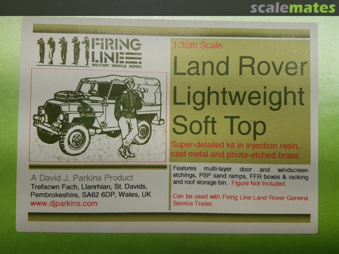 Boxart Land Rover Lightweight Soft Top 0 Firing Line