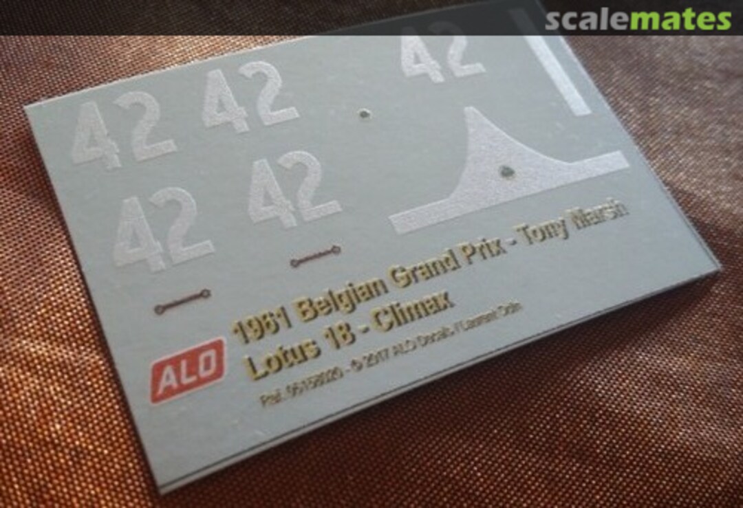 Boxart Lotus 18-Climax 06158020 ALO Decals Boxart Lotus 18-Climax 06158020 ALO Decals