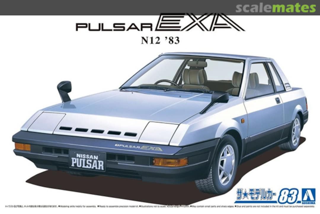 Boxart Nissan N12 Pulsar EXA '83 062722 Aoshima