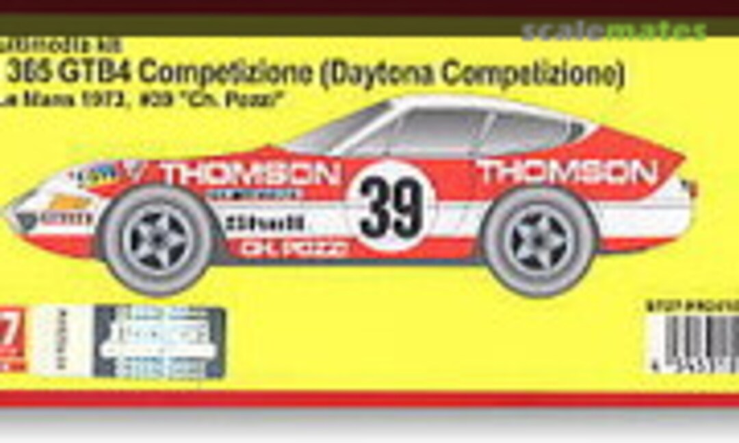 1:24 Ferrari 365 GTB4 (Studio27 ST27-FR2410)