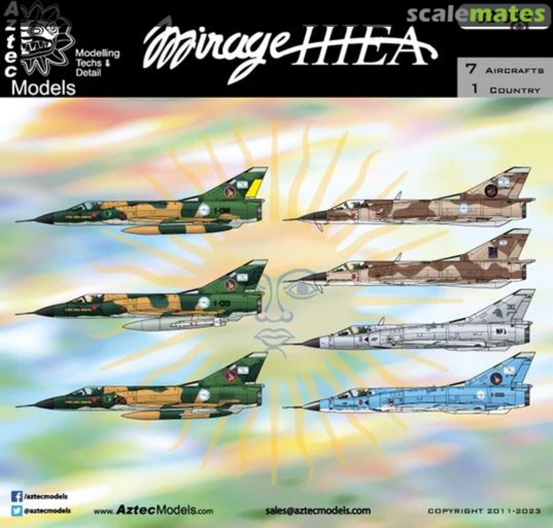 Boxart Mirage IIIEA Argentina 32-094 Aztec Models Boxart Mirage IIIEA Argentina 32-094 Aztec Models