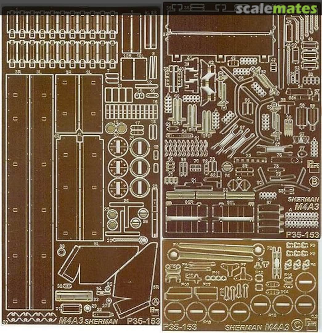 Boxart M4A3E8 Sherman P35-153 Part Boxart M4A3E8 Sherman P35-153 Part