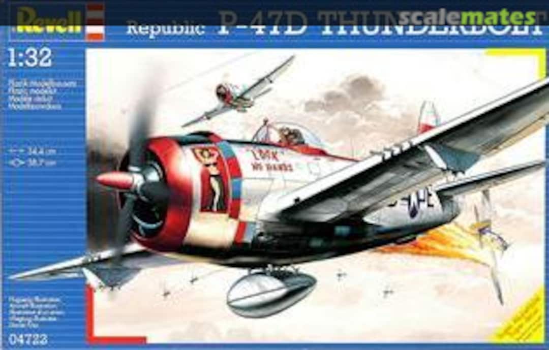 Boxart Republic P-47D Thunderbolt 04722 Revell Boxart Republic P-47D Thunderbolt 04722 Revell