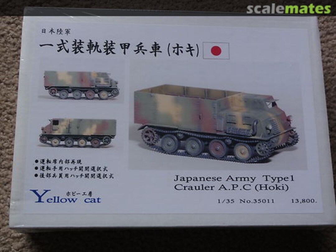 Boxart Hoki Type 1 crauler A.P.C 35011 Yellow Cat