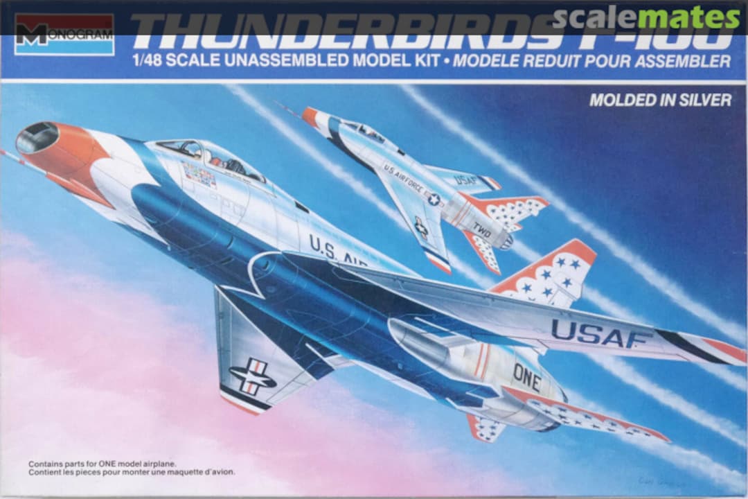 Boxart Thunderbirds F-100 5442 Monogram