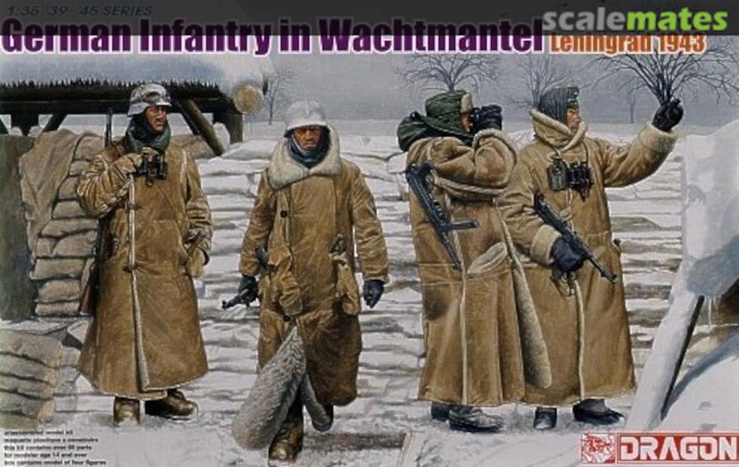 Boxart Infantry in Wachtmantel 6518 Dragon Boxart Infantry in Wachtmantel 6518 Dragon